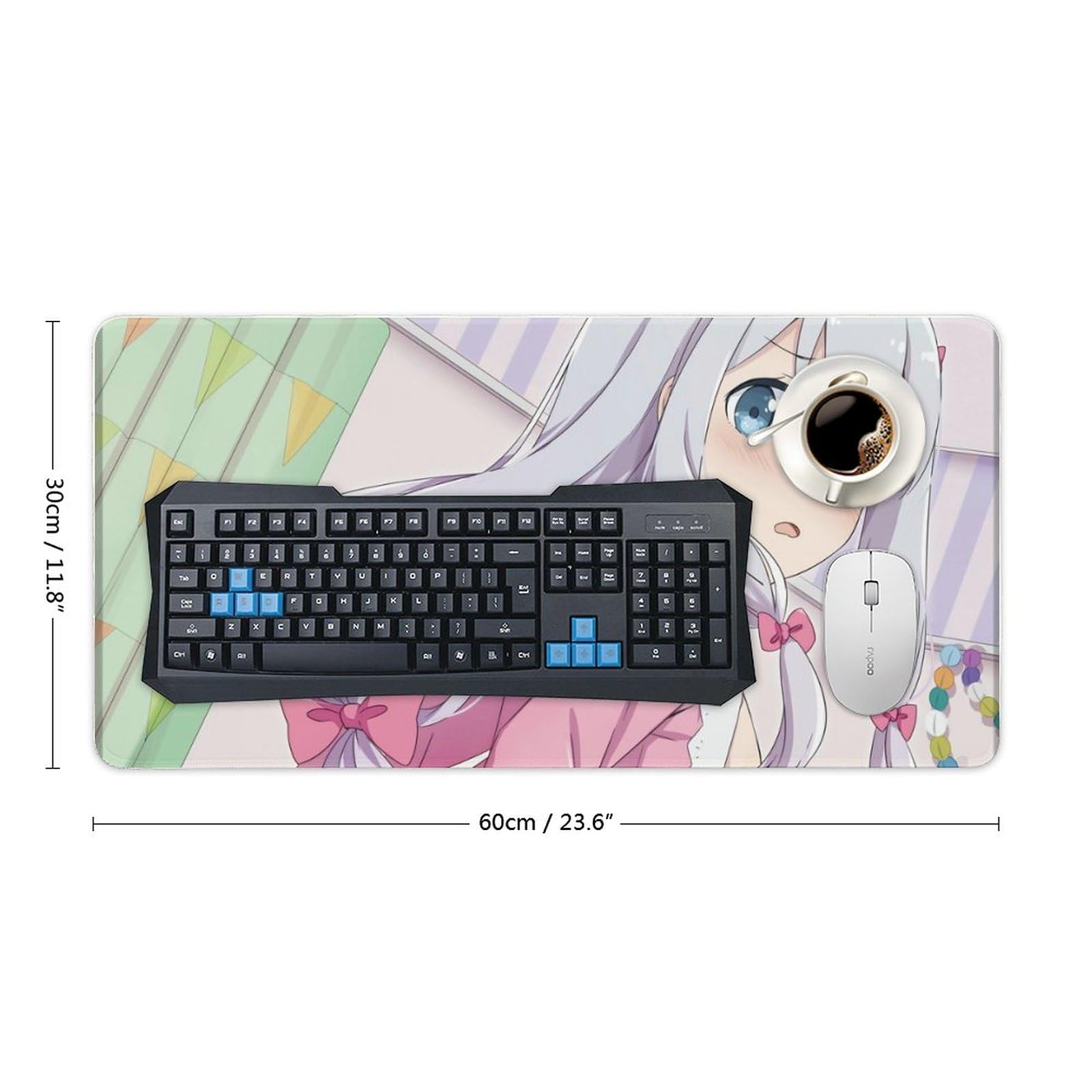 Amazon.co.jp：デスクマット エロマンガ先生 和泉紗霧 大型